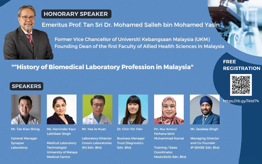 Celebration of International Biomedical Laboratory Science Day
